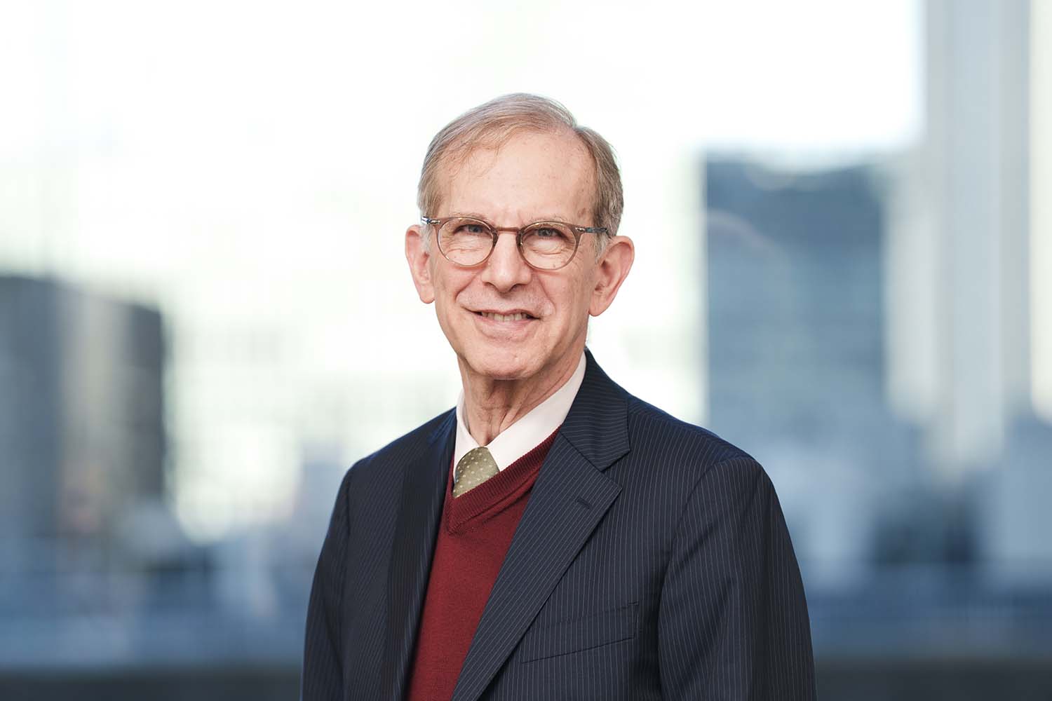 フェルドマン氏へのインタビュー風景