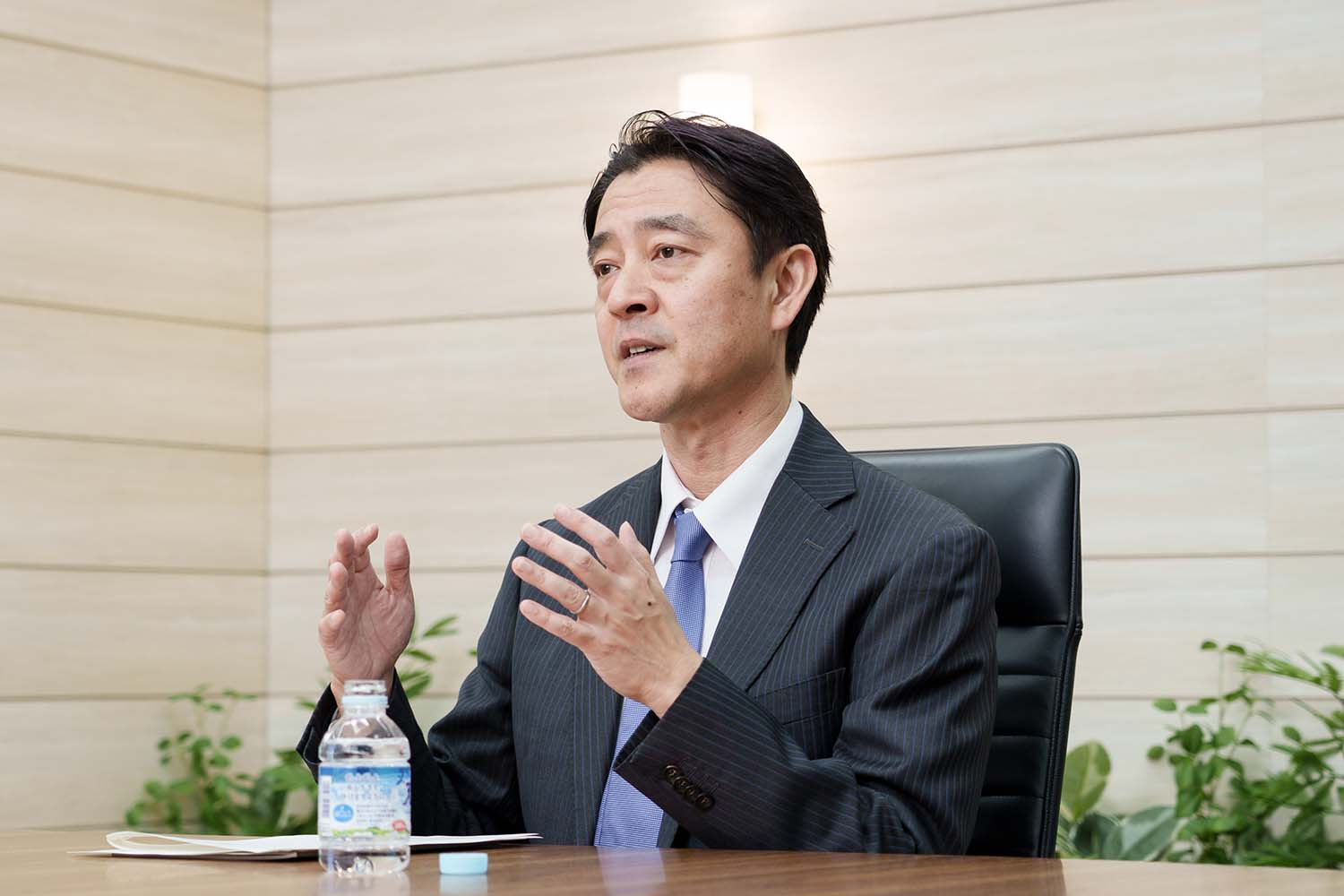 高田氏インタビュー風景